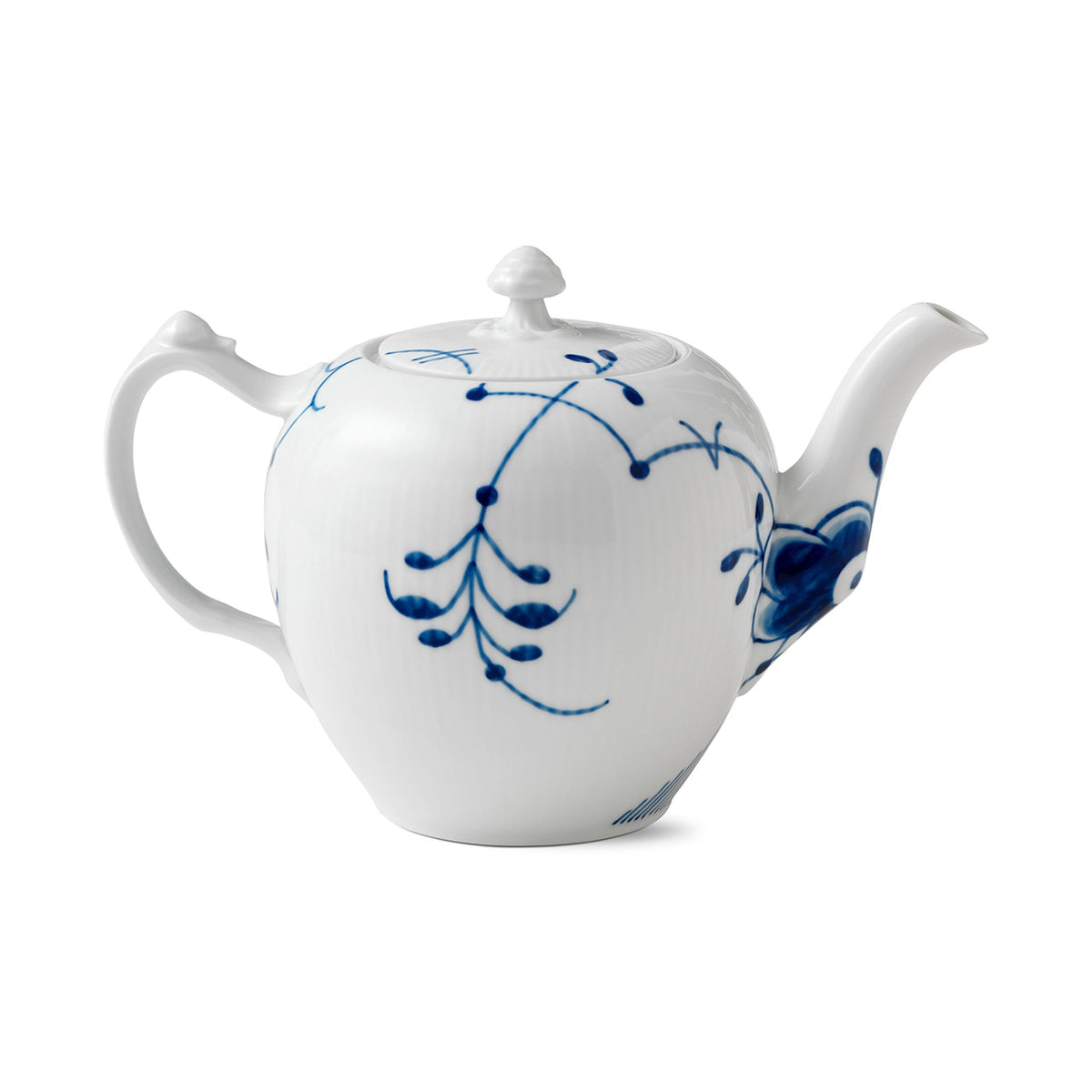 Blue Fluted Mega Teapot, 100 cl - US 8983