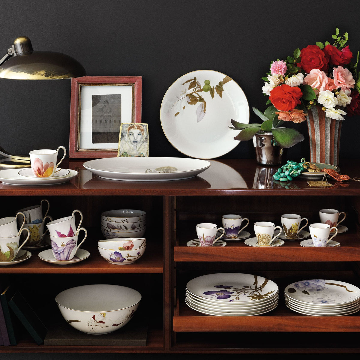 Flora Bowl, Magnolia, 50 cl - US 6418