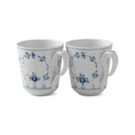 Blue Fluted Plain Cup, 38 cl, 2 pcs - US 6398