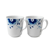 Blue Fluted Mega Cup, 38 cl, 2 pcs - US 4700