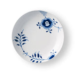 Blue Fluted Mega Shallow Bowl, 25 cm - US 1138