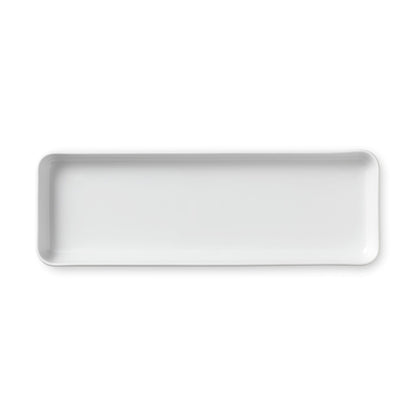White Fluted Dish, 36 cm - US 6978