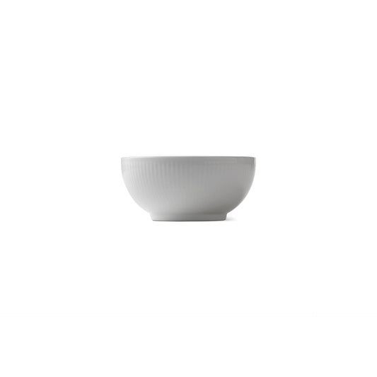 White Fluted Bowl, 47 cl - US 4101