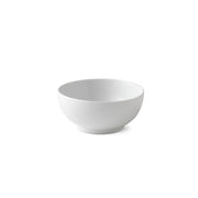 White Fluted Bowl, 73 cl - US 9531