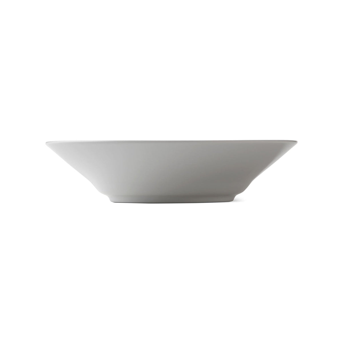 White Fluted Deep Plate, 24 cm - US 1060
