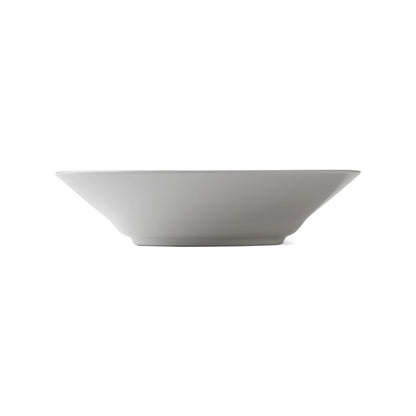 White Fluted Deep Plate, 24 cm - US 1060