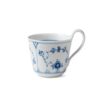 Blue Fluted Plain High Handle Cup, 33 cl - US 7930
