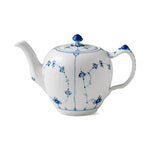 Blue Fluted Plain Teapot, 100 cl - US 6315