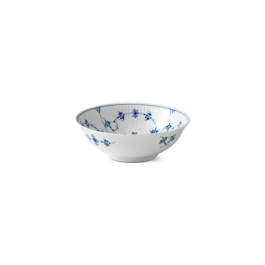 Blue Fluted Plain Bowl, 35 cl - US 1040