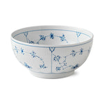 Blue Fluted Plain Bowl, 310 cl - US 8709
