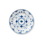 Blue Fluted Full Lace Plate, 19 cm - US 0730