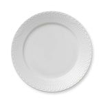 White Fluted Half Lace Plate, 27 cm - US 9575