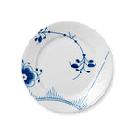 Blue Fluted Mega Plate, Decoration 2, 22 cm - US 3065