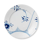 Blue Fluted Mega Plate, Decoration 2, 27 cm - US 4255
