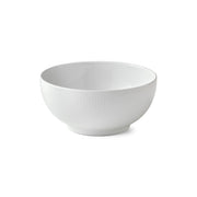 White Fluted Bowl, 180 cl - US 8972