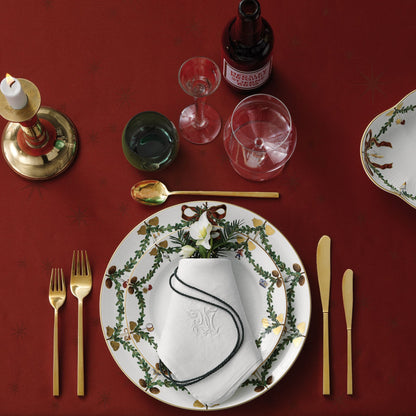 Star Fluted Christmas Dish, 22 cm - US 5929