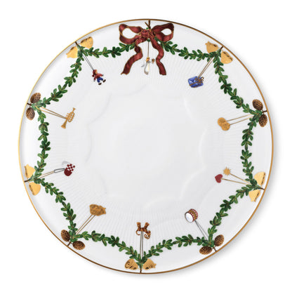 Star Fluted Christmas Dish, 32 cm - US 3991
