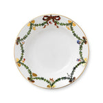 Star Fluted Christmas Deep Plate, 24.5 cm - US 5589