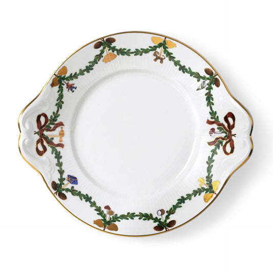 Star Fluted Christmas Dish, 27 cm - US 1695