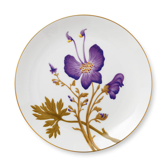 Flora Plate, Pansy, 27 cm - US 8171