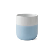 Fluted Contrast Mug, Light Blue, 35 cl - US 2602