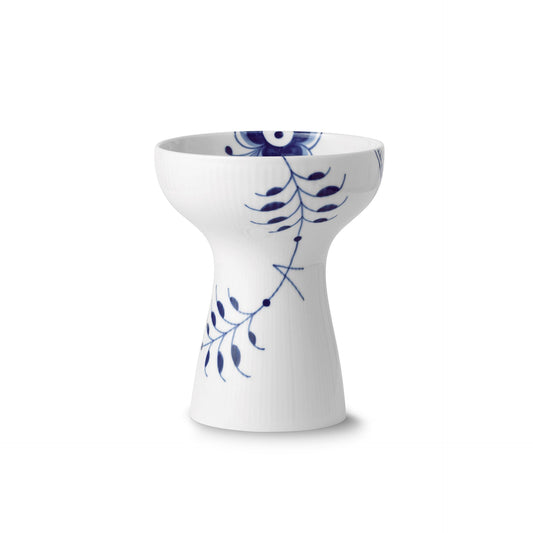 Blue Fluted Mega Vase, 19 cm - US 0922