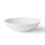 White Fluted Full Lace Bowl, 140 cl - US 5629