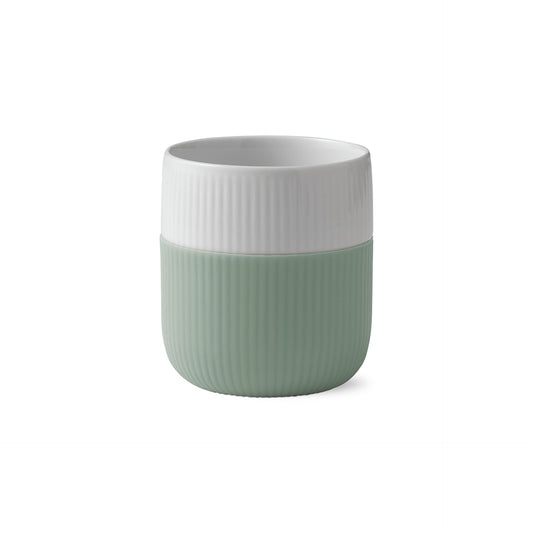 Fluted Contrast Mug, Lichen, 35 cl - US 0151