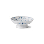 Blue Fluted Plain Bowl on Foot, 42 cl - US 5103