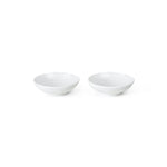 White Fluted Bowl, 9 cl, 2 pcs - US 1903