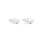 White Fluted Bowl, 9 cl, 2 pcs - US 1903