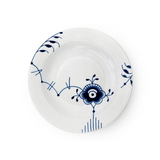 Blue Fluted Mega Deep Plate, 27 cm - US 1734