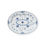 Blue Fluted Full Lace Dish, 25 cm - US 2024