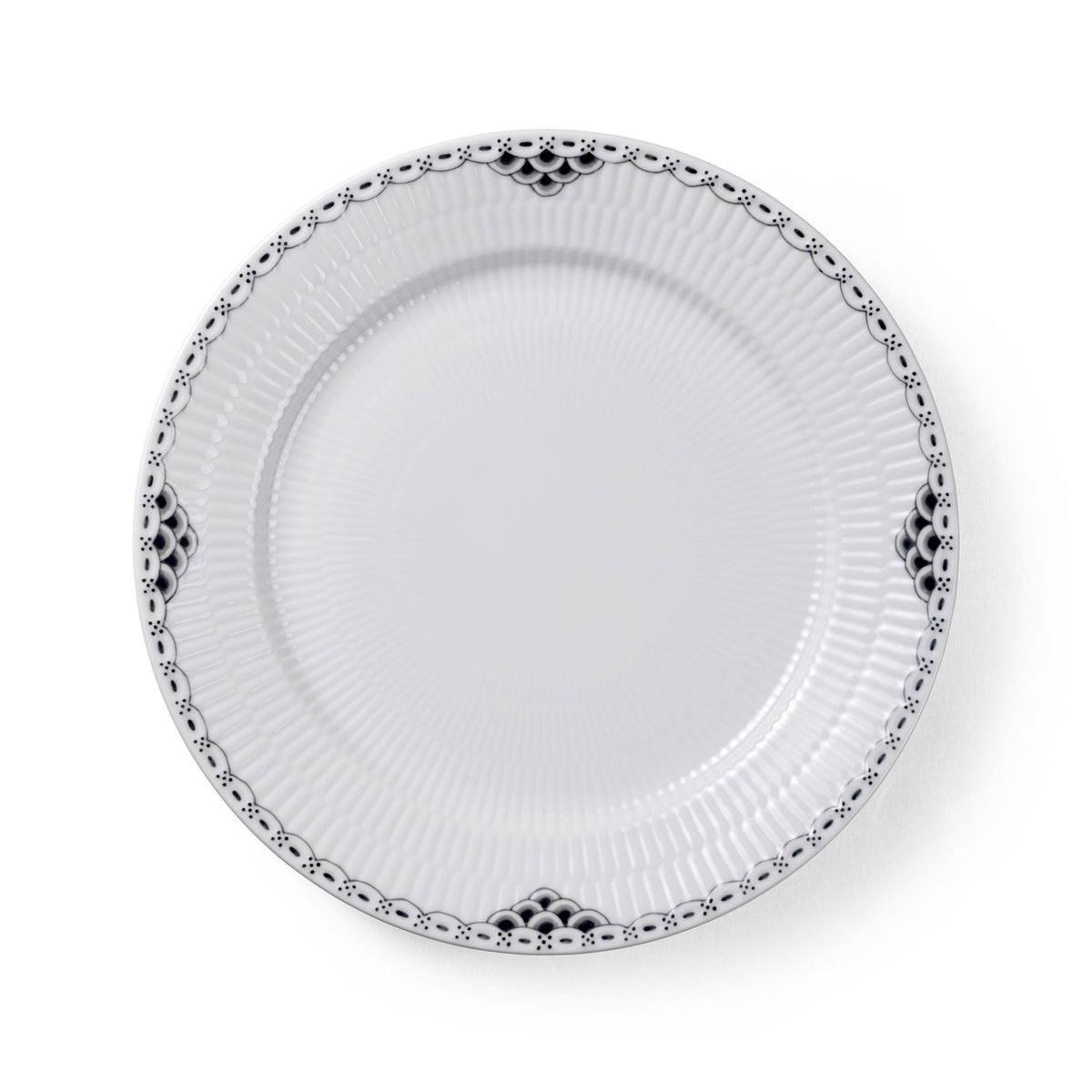 Black Lace Plate, 27 cm - US 6873