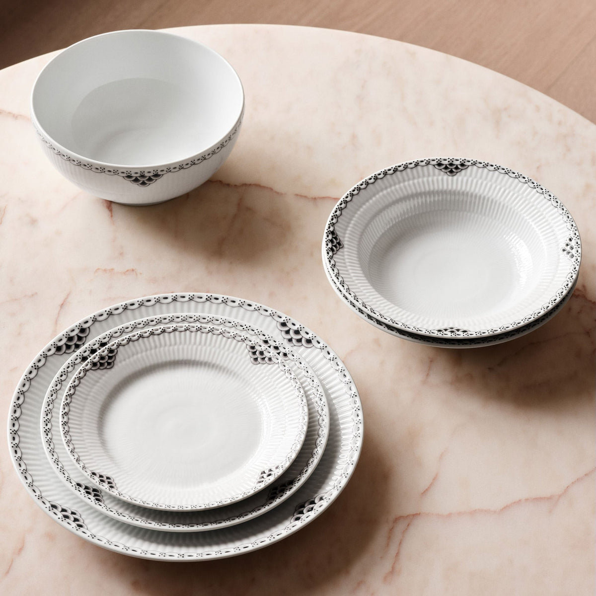 Black Lace Bowl, 110 cl - US 3089