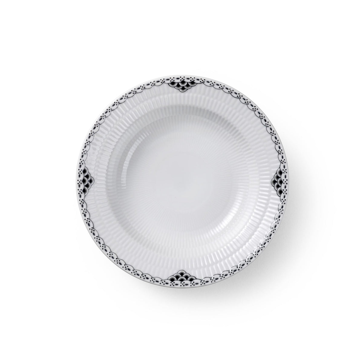 Black Lace Deep Plate, 21 cm - US 8632