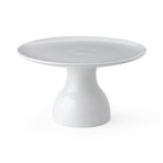 White Fluted Dish on Foot, 20 cm - US 8928