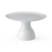 White Fluted Dish on Foot, 20 cm - US 8928