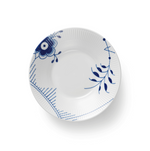 Blue Fluted Mega Plate Deep, 21 cm - US 1927