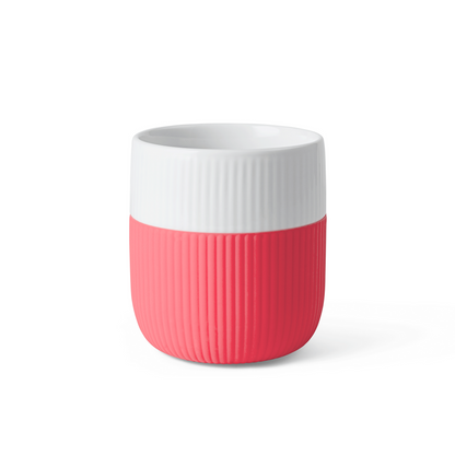Fluted Contrast Mug, Hibiscus, 35 cl - US 6208
