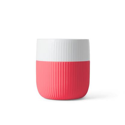 Fluted Contrast Mug, Hibiscus, 35 cl - US 6208