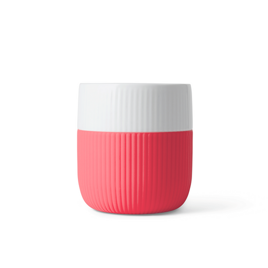 Fluted Contrast Mug, Hibiscus, 35 cl - US 6208
