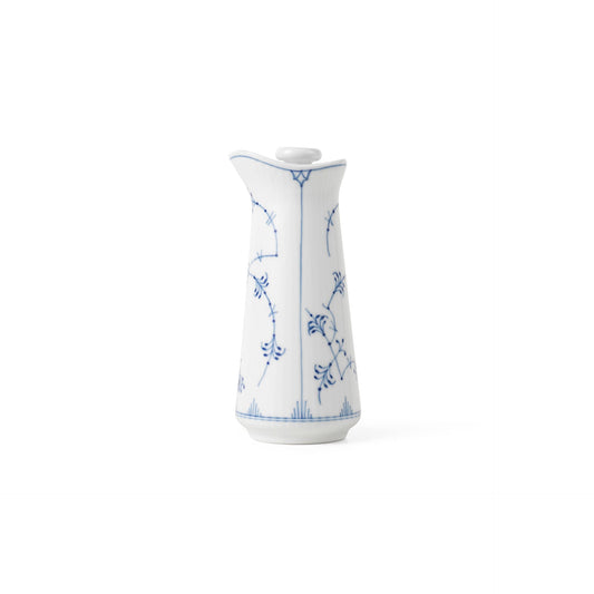 Blue Fluted Plain Oil and Vinegar Bottle, 13.5 cm - US 5720