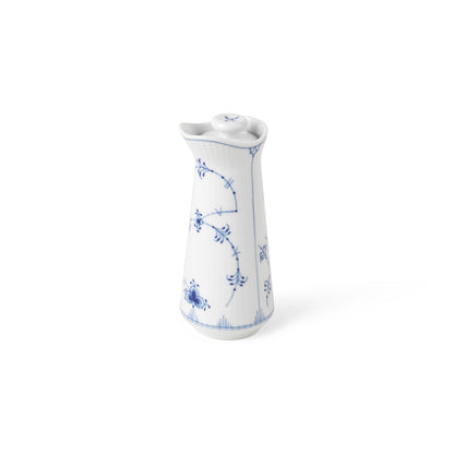 Blue Fluted Plain Oil and Vinegar Bottle, 13.5 cm - US 5720