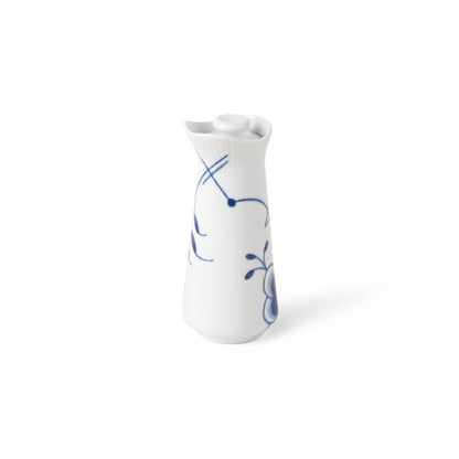 Blue Fluted Mega Oil and Vinegar Bottle, 13.5 cm - US 1969