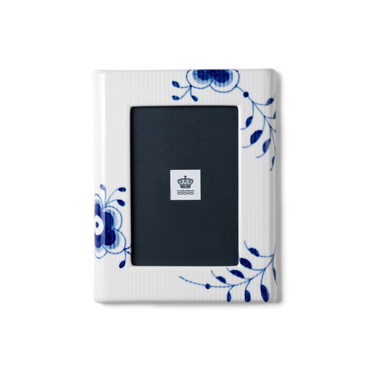 Blue Fluted Mega Picture Frame, 21 cm - US 9593