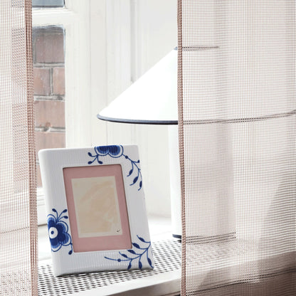Blue Fluted Mega Picture Frame, 21 cm - US 9593