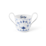 Blue Fluted Plain Baby Cup, Bespoke, 13 cl - US 5408