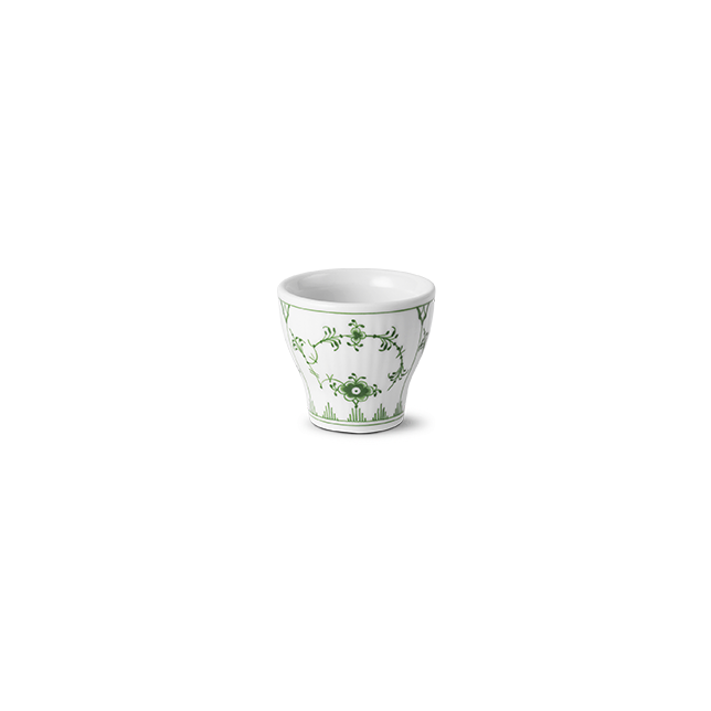 Green Fluted Plain Egg Cup, 4.8 cm - US 4341