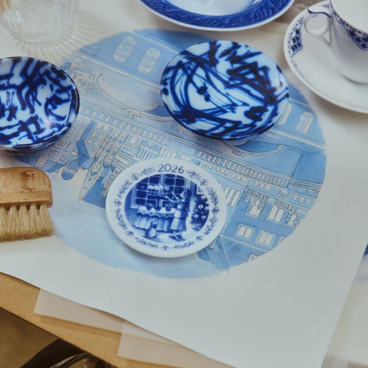 Blue Collectibles Christmas Plaquette 2026, 8.5 cm - US 9484